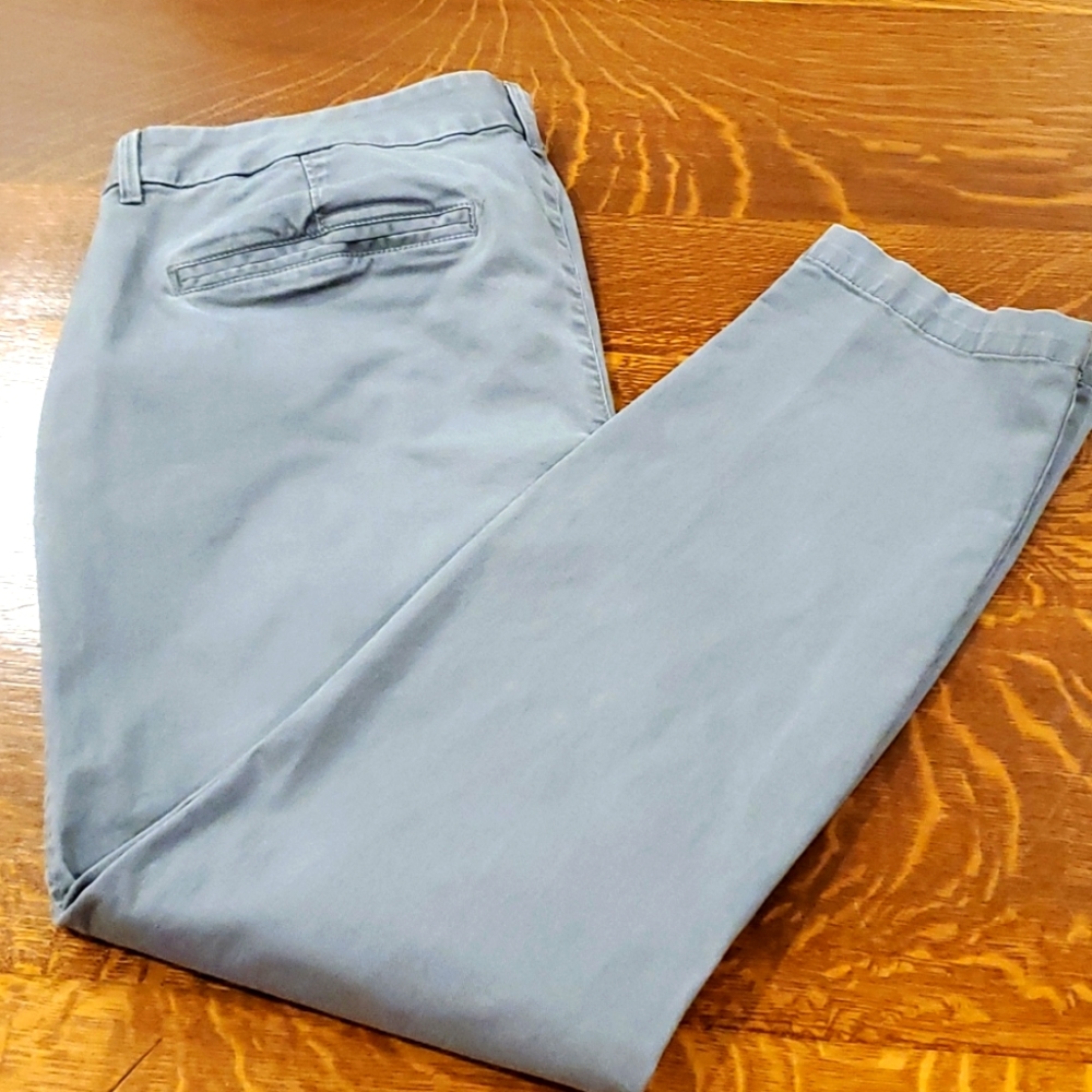 Gray Old Navy Skinny Chinos